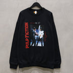 低俗小說 | 圓領衛衣（3 款）#黑色 [PF-WM-SS06]