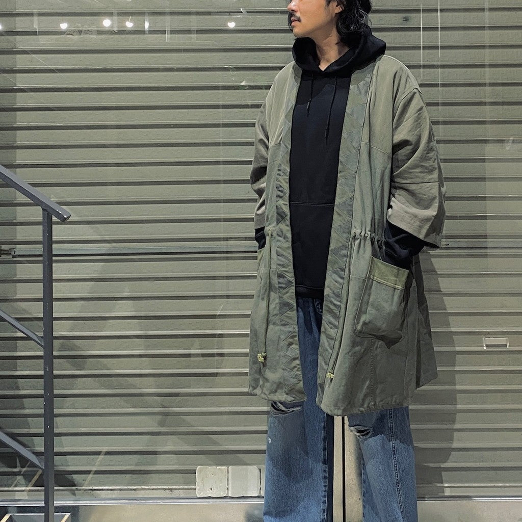 ZEN BARBARIAN COAT #ARMY [RJ2456003]