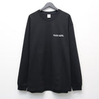 WASHED HEAVY WEIGHT CREW NECK LONG SLEEVE T-SHIRT ( TYPE-3 ) #BLACK [26SS-WMT-LT05]