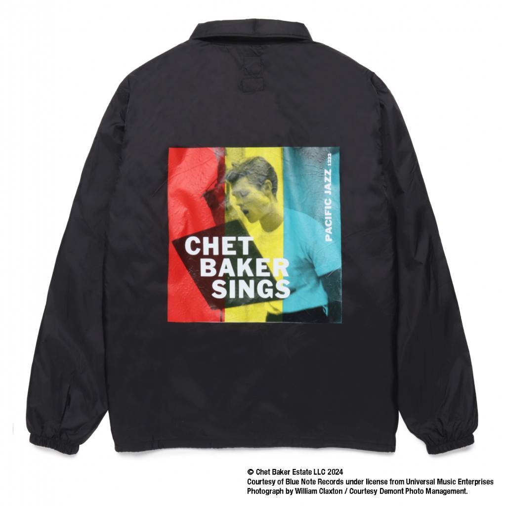 CHET BAKER | COACH JACKET ( TYPE-2 ) #BLACK [CHETBAKER-WM-BL02]