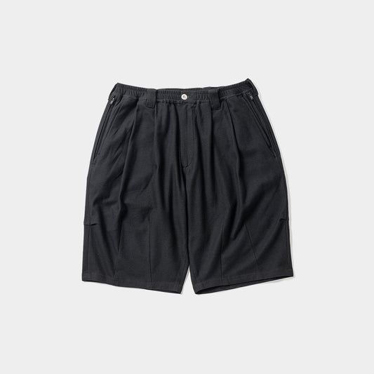 HONEYCOMB BORDER BIG SHORTS #Black [SU24-B04]