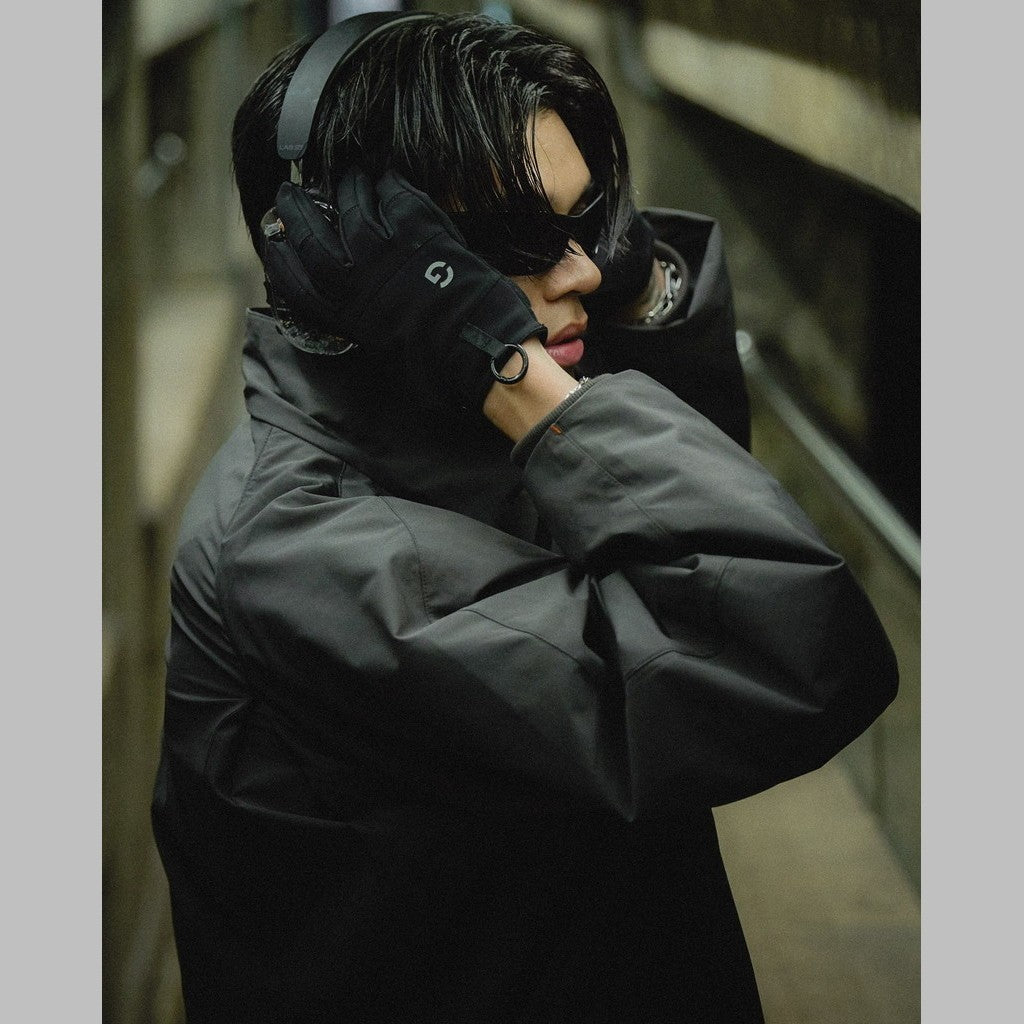 "8SE-01A" "Mori" Logo 防風手套 #SHADOW [GOOPI-24AW-DEC-04]