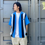 SWITCHING SHIRT S/S -TYPE 2- #BLUE [24SS-WMS-OC14]