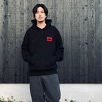 DEATH ROW RECORDS | HEAVY WEIGHT PULLOVER HOODED SWEAT SHIRT #BLACK [DEATHROW-WM-SS05]