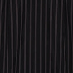 STRIPED OPEN COLLAR SHIRT S/S ( TYPE-2 ) #BLACK [25SS-WMS-OC04]