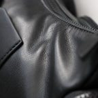 TECH LEATHER TACTICAL SHOULDER #BLACK [FEL34261B0004]