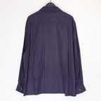 KASURI 開領長袖襯衫 #海軍藍 [25SSE-WMS-OC03]