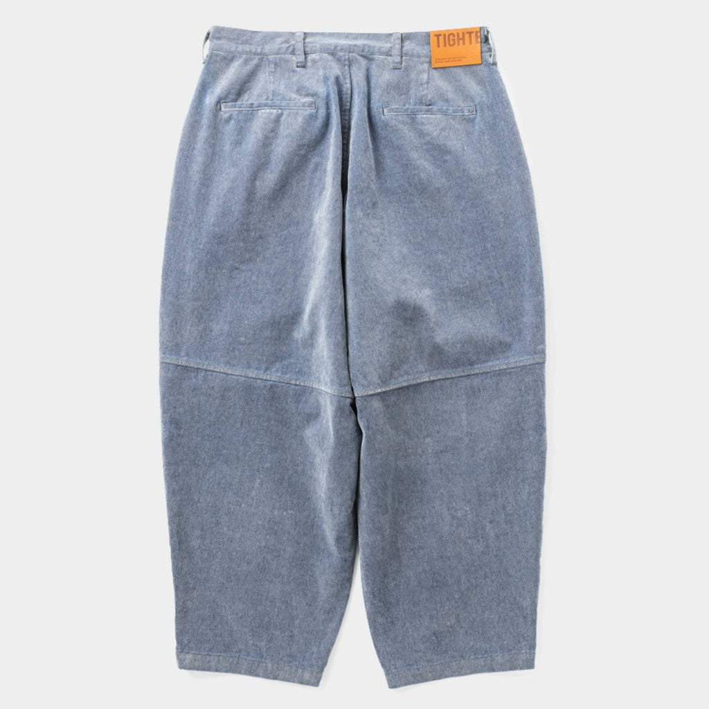 FLOCKY DENIM BALLOON PANTS #Blue [FW26-B10]