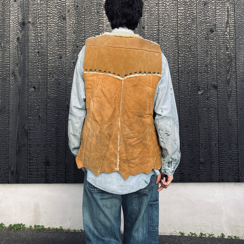 IGLLO MOUTON VEST #CAMEL [RV2601701]