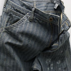 FER GRITGEAR PANTS AGED #INDIGO HERRINGBONE [BW261-FGGP]