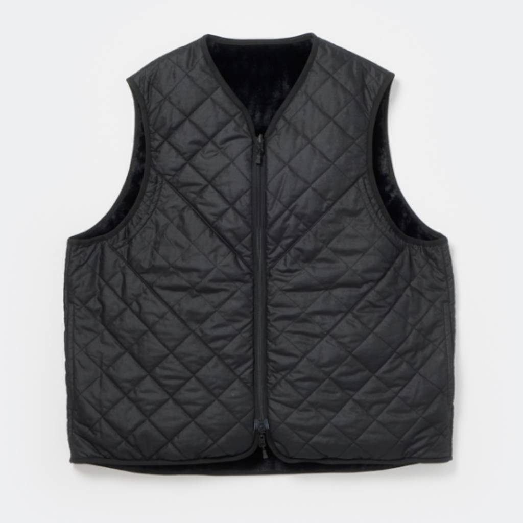 TECH BRITISH HUNTER FUR VEST #BLACK [BJ-51026W]