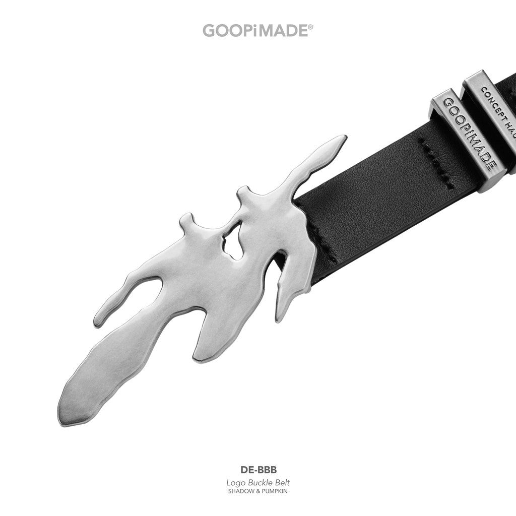 DE-BBB Logo Buckle Belt #Shadow & Pumpkin [GOOPI-26SS-MAY-02]