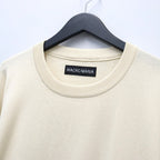 COTTON KNIT CREW NECK SWEATER ( TYPE-1 ) #IVORY [26FWE-WMK-KN01]