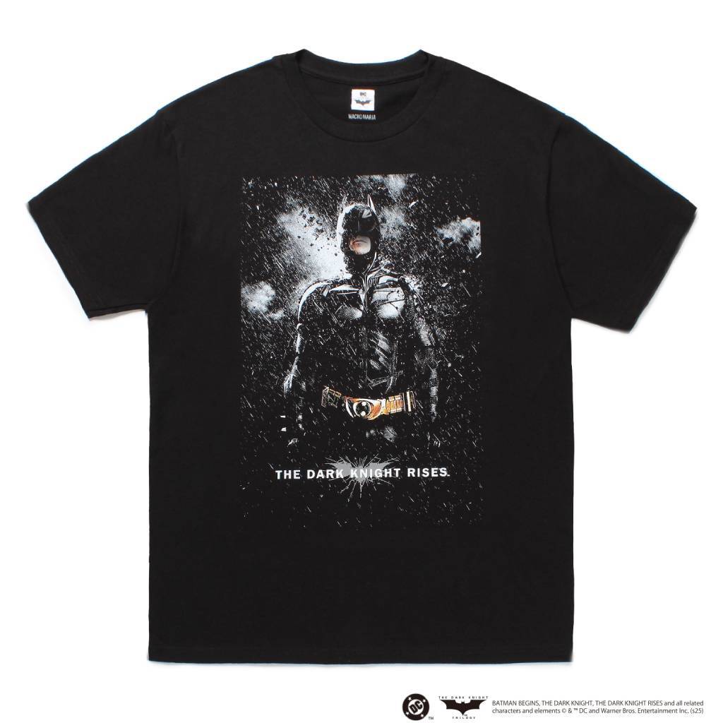 THE DARK KNIGHT TRILOGY | CREW NECK T-SHIRT (TYPE-6) #BLACK [TDKT-WM-TEE06]