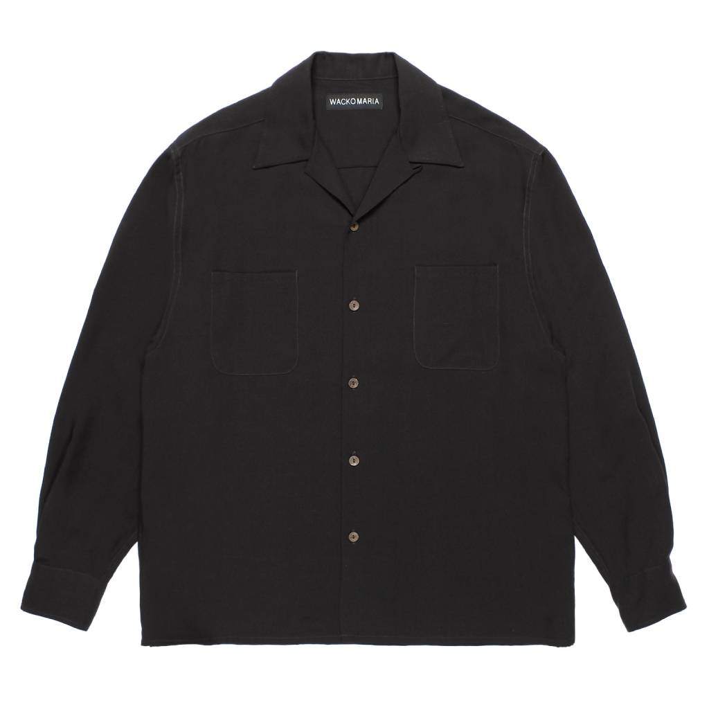 50'S SHIRT L/S ( TYPE-1 ) #CHARCOAL [26FW-WMS-OC03]