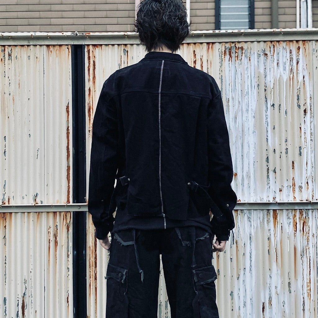 Velvet 11MS (FLOCKY DENIM) #BLACK [M-P2-LO4]