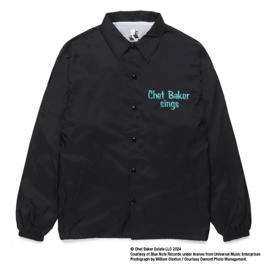 CHET BAKER | COACH JACKET (TYPE-1) #BLACK [CHETBAKER-WM-BL01]