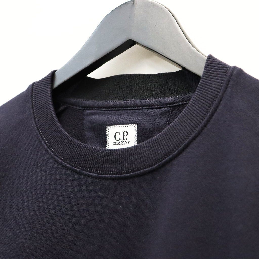 DIAGONAL RAISED FLEECE CREWNECK LENS SWEATSHIRT #TOTAL ECLIPSE 888 [RCCMSS713A-005086W-26FWP]