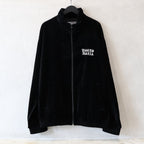 VELVET TRACK JACKET ( TYPE-2 ) #BLACK [24FWE-WMO-TJ02]