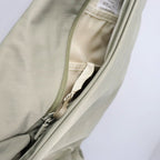 TEXTURED TWILL LAYERED SLINGER BAG #BEIGE [FTT36262B0009]