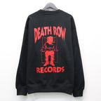 DEATH ROW RECORDS | HEAVY WEIGHT CREW NECK SWEAT SHIRT #BLACK [DEATHROW-WM-SS06]