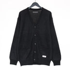 MOHAIR CARDIGAN ( TYPE-1 ) #BLACK [25SS-WMK-KN05]