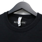 CREW NECK SWEAT SHIRT #BLACK/GREEN [26FWE-WMC-SS06]