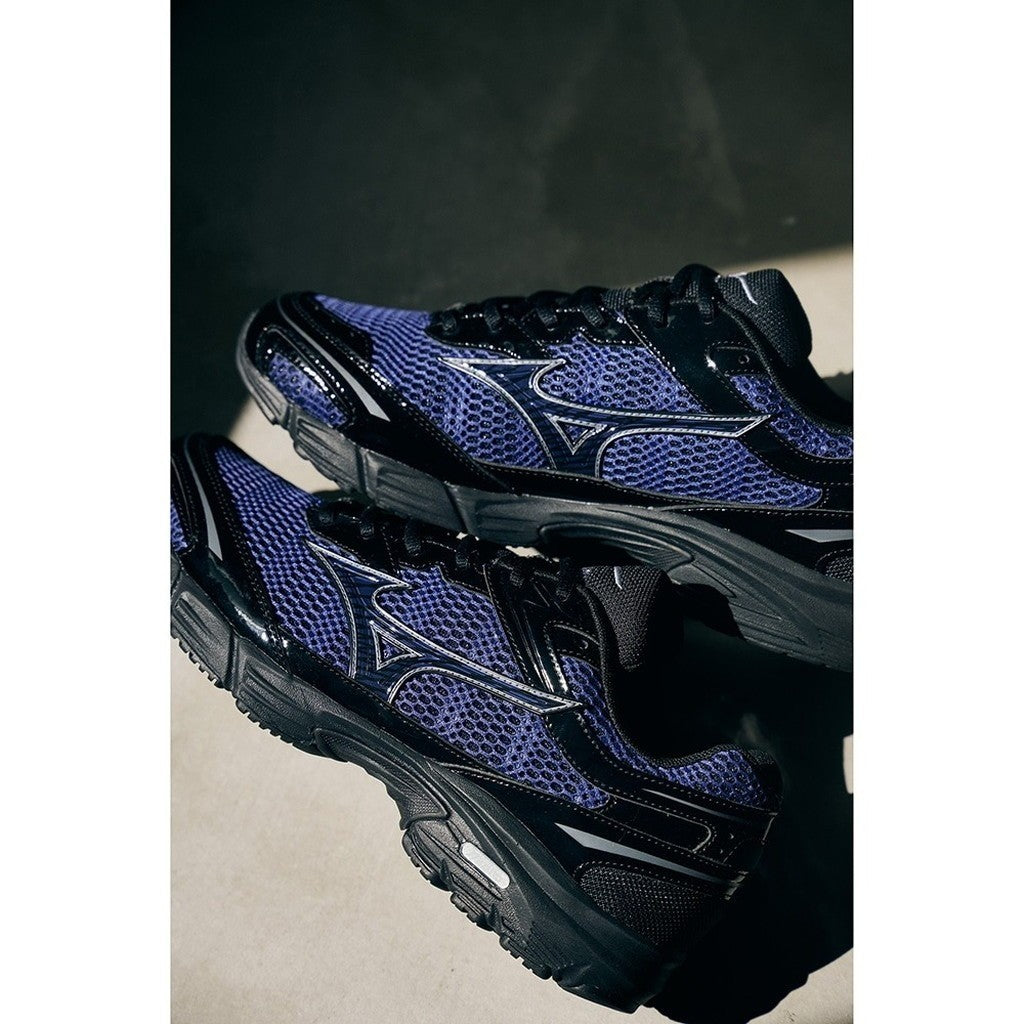 MIZUNO FORTIS LS #BLACK / BLUE [D1GA261C]