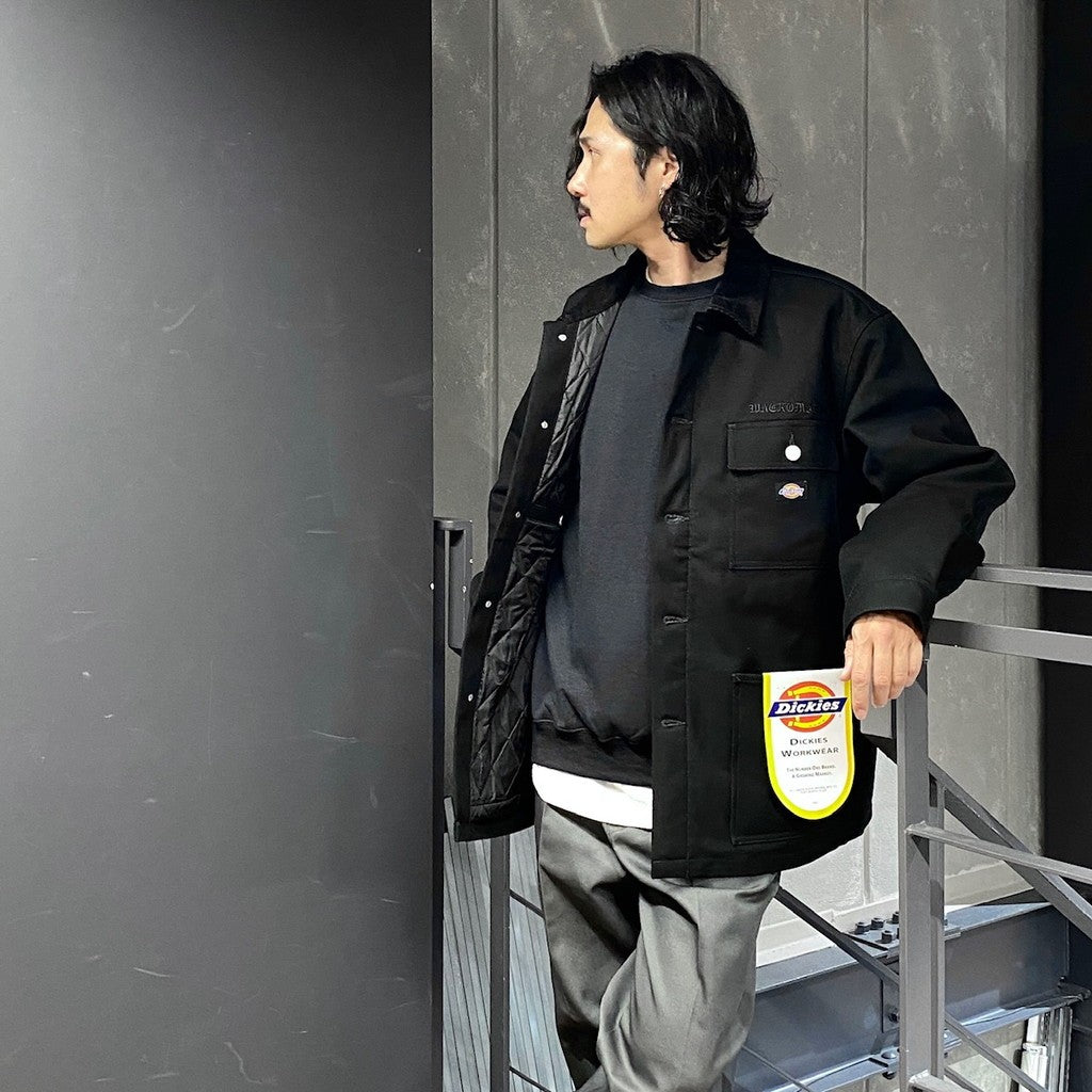 DICKIES | 连体服 #黑色 [24FW-WMO-DC01]