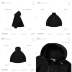 "8SE-01G" 專業實用登山派克大衣 #SHADOW [GOOPI-24AW-DEC-02]