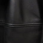 LEATHER COAT ( TYPE-2 ) #BLACK [26FWE-WMO-CO02]