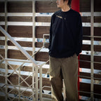 TECH LIGHTWEIGHT TEE L/S #BLACK [BE-30025W]