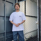 水洗重磅圓領T卹（第3型）#白色 [25SS-WMT-WT03]