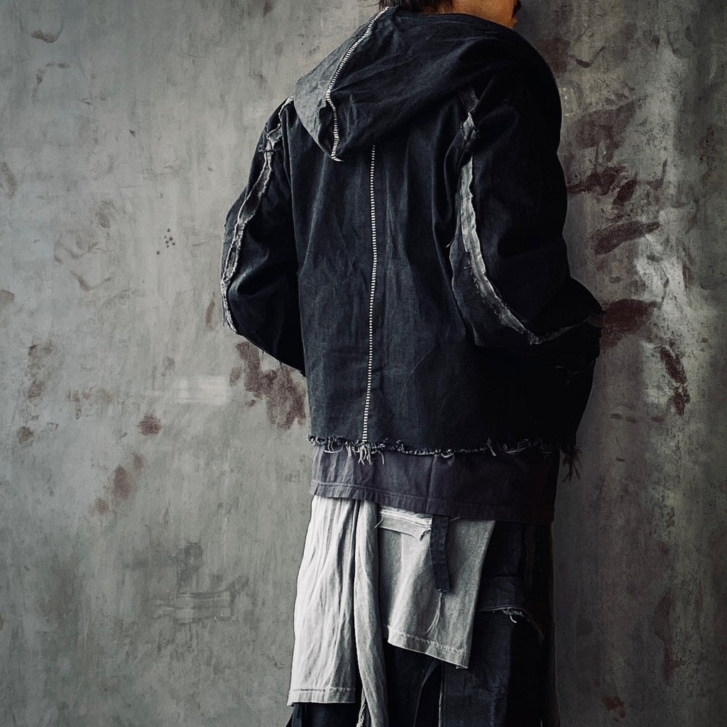 Slash Seam Flight (NOIR) #AGED BLACK [M-P2-LO7]