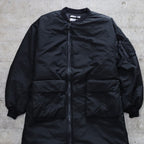 RECYCLED DOWN MA-1 LONG COAT #Black [FSU09242U0001]