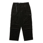 EQUALIZER CORD CARGO PANTS #Black [25FW_B03]