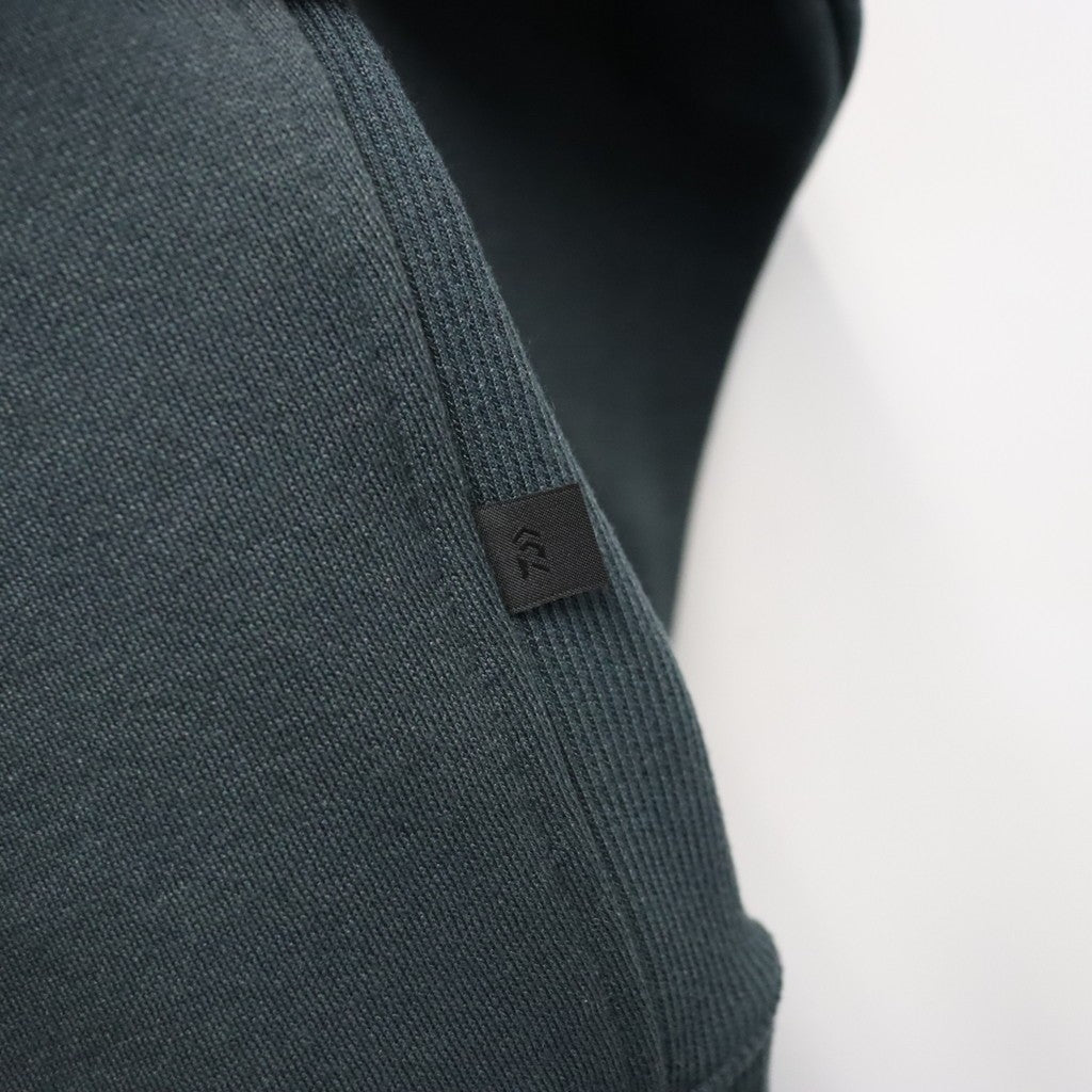 TECH SWEAT CREW FREEDOM SLEEVE #INK BLACK [BE-51026W]