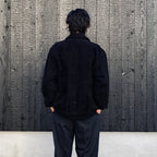 SUEDE LEATHER 50'S JACKET ( TYPE-1 ) #BLACK [25SSE-WMO-BL03]