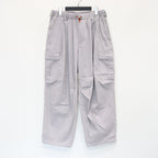 SEERSUCKER CARGO BALLOON PANTS #Grey [SU25-B06]