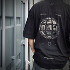 “Gr-01T”概念。 3D圓形T卹 #SHADOW [GOOPI-25SS-JUN-04]