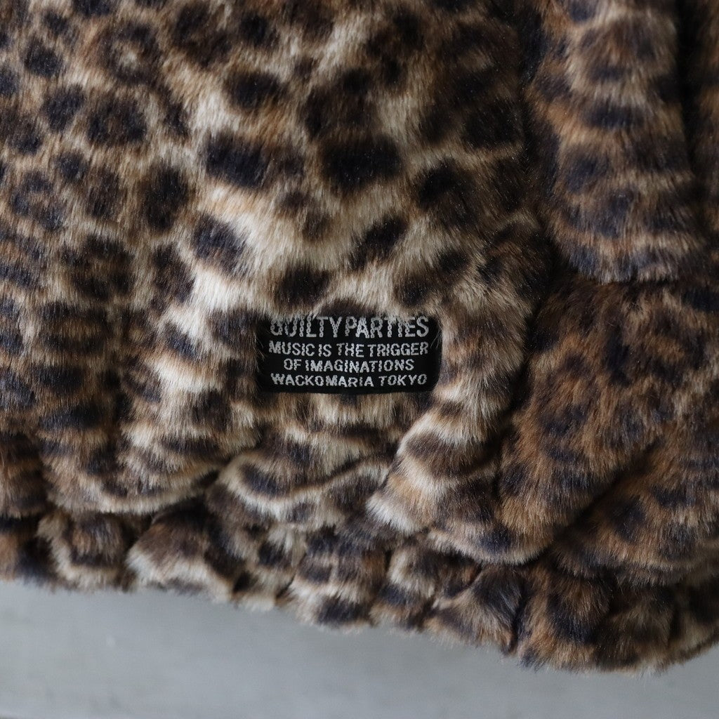 NANGA | LEOPARD FUR DOWN JACKET #BEIGE [24FW-WMO-NA06]