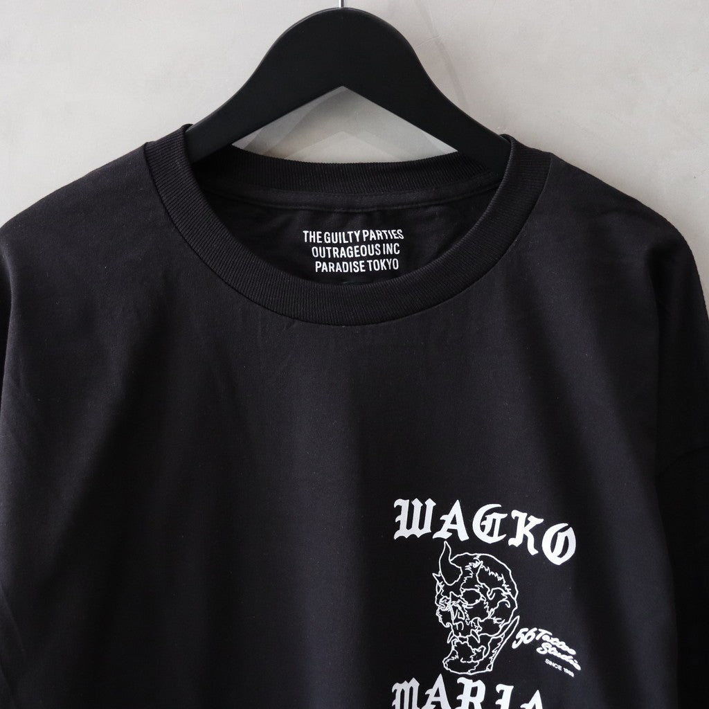 56 TATTOO STUDIO | CREW NECK T-SHIRT #BLACK [56TS-WM-TEE01]