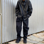 MARK / Canvas Monkey Shoes #BLACK [S16W716]