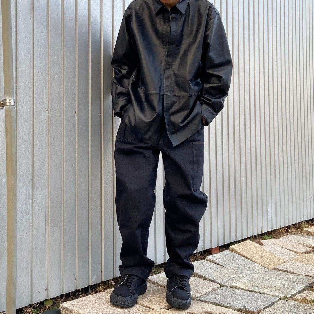 MARK / Canvas Monkey Shoes #BLACK [S16W716]