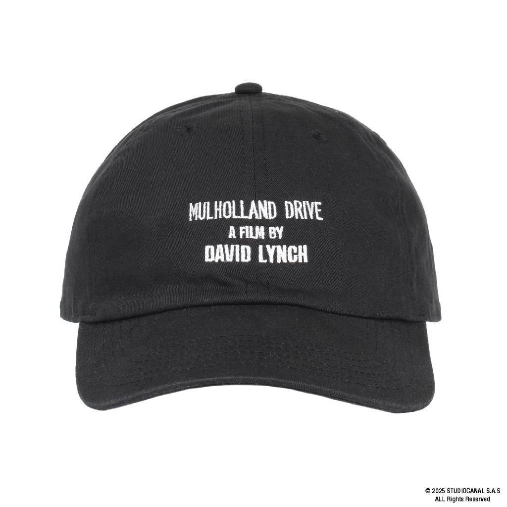 MULHOLLAND DRIVE | 6 PANEL CAP #BLACK [MD-WM-CP01]
