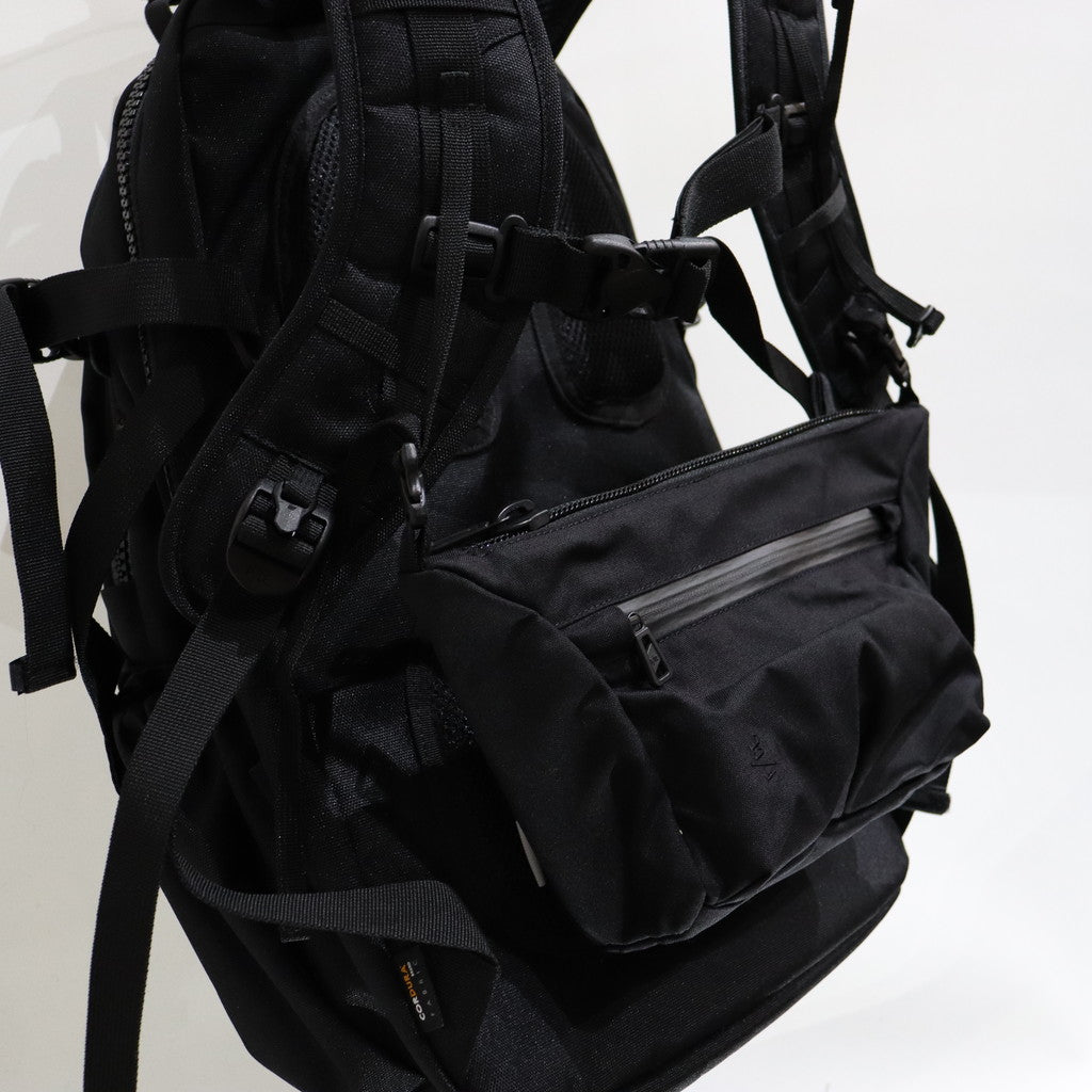 FR CORDURA INVERTED TRAPEZIUM POUCH #BLACK [FFR36232B0001]