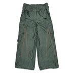Slash Seam Twist Cargo Pants (PIGMENT DYED MOLESKIN) #OLIVE [M-P2-PT13]
