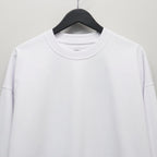 TECH DRAWSTRING L/S TEE #WHITE [BE-34026]