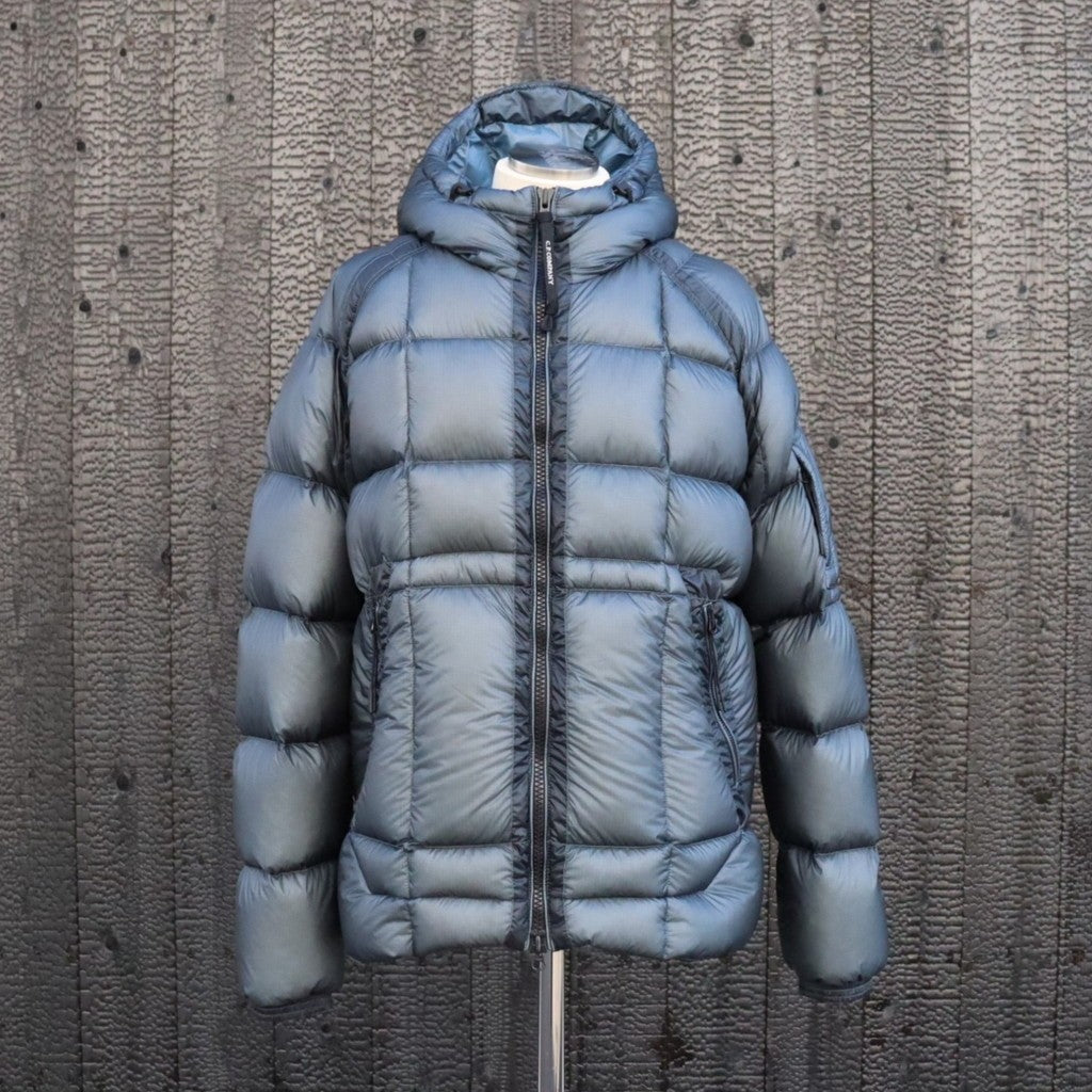 D.D. SHELL HOODED DOWN JACKET #871 ORION BLUE [21CMOW702A -26FWM]