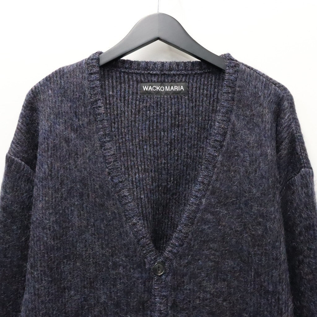 MIX MOHAIR CARDIGAN #PURPLE [26FW-WMK-KN04]